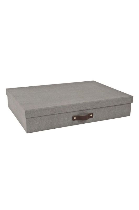 Bigso Box of Sweden Коробка для хранения Sverker цвет серый (2138879)