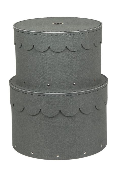 Bigso Box of Sweden Набір коробок для зберігання Wilma (2-pack) колір сірий (2103847) Bigso Box of Sweden Набір коробок для зберігання Wilma (2-pack) колір сірий (2103847)