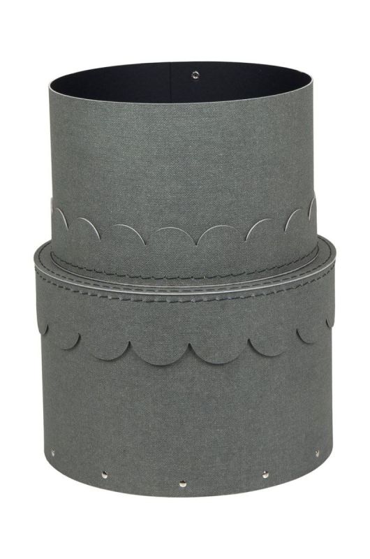 Bigso Box of Sweden Набор коробок для хранения Wilma (2-pack) цвет серый (2103847) фото 2
