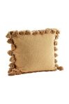 Madam Stoltz Наволочка на подушку колір коричневий (2087986)