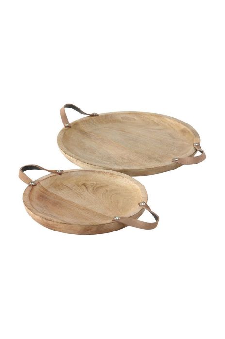 Boltze Набір підносів (2-pack) колір бежевий