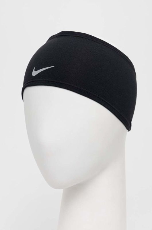 Пов'язка на голову Nike колір чорний (2839906) фото 2