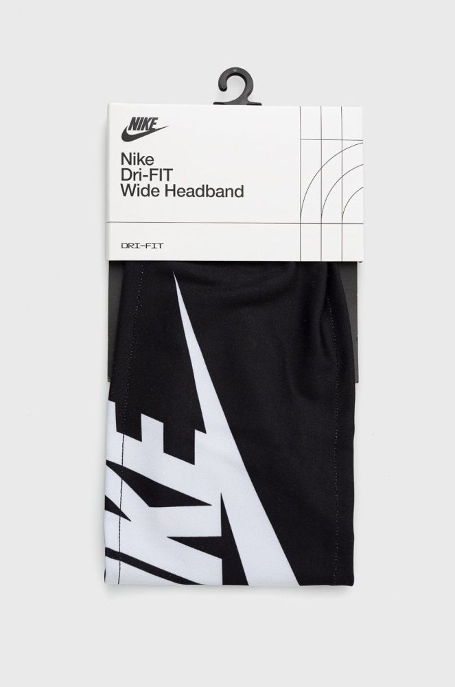 Пов'язка на голову Nike колір чорний (2405274)