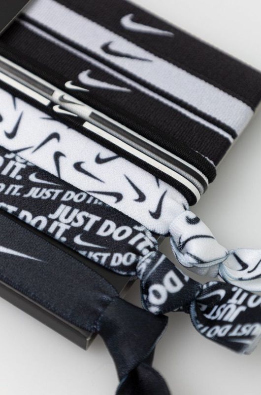 Резинки для волосся Nike (9-pack) колір чорний фото 2