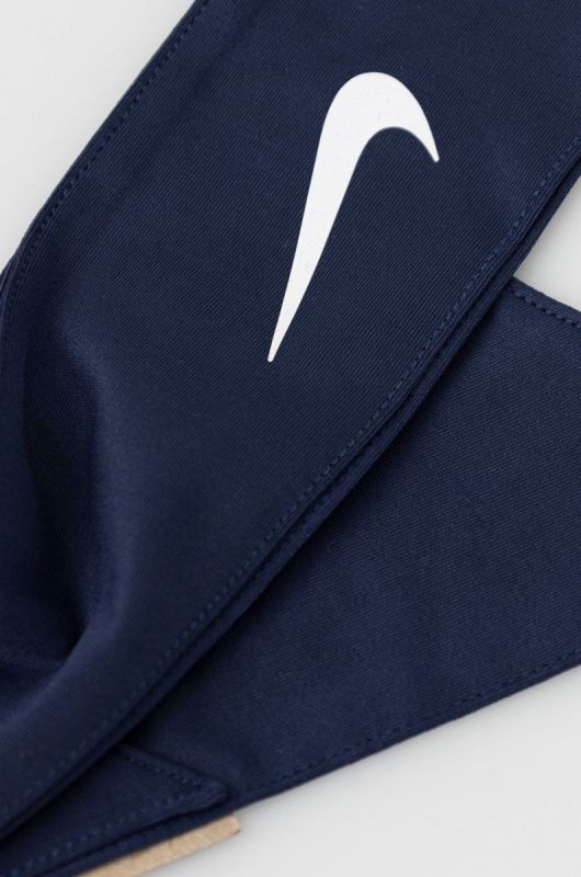 Пов'язка на голову Nike колір синій фото 2