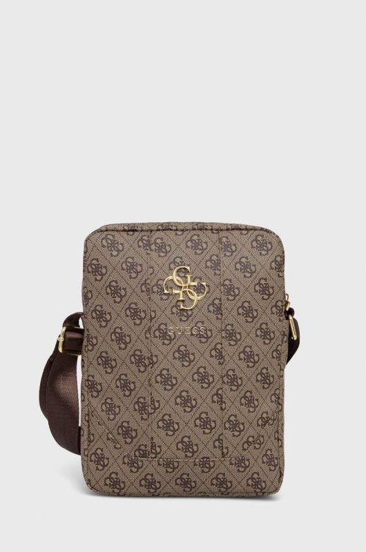 Сумка Guess Torba 10 колір коричневий