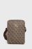 Сумка Guess Torba 10 колір коричневий