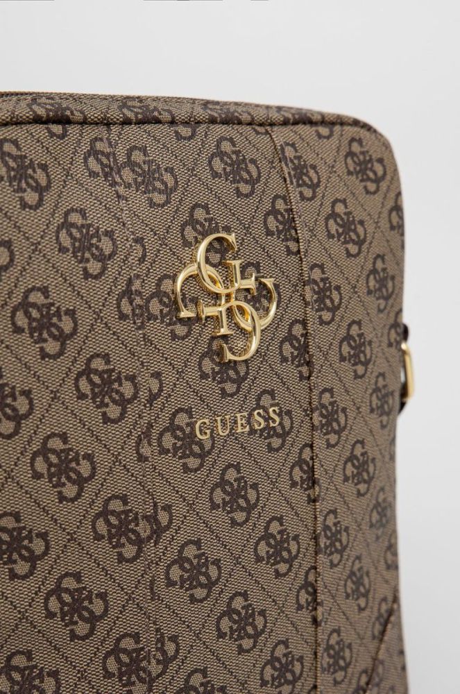 Сумка Guess Torba 10 колір коричневий фото 3