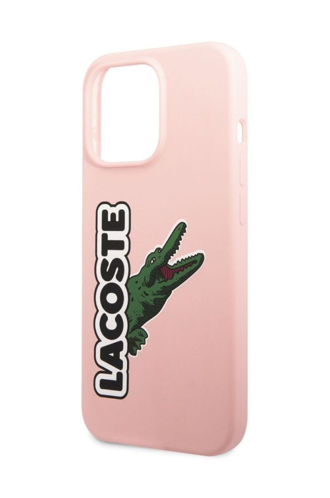 Чохол на телефон Lacoste Iphone 13 Pro / 13 6,1" колір рожевий фото 2