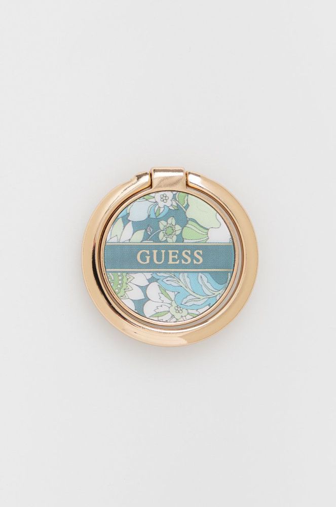 Тримач для телефону Guess Uchwyt Ring stand колір зелений