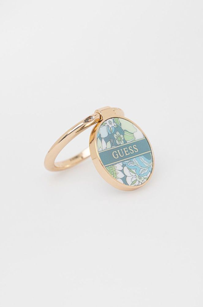 Тримач для телефону Guess Uchwyt Ring stand колір зелений фото 2