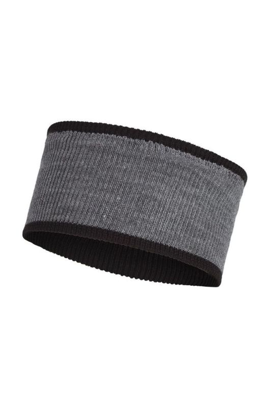 Пов'язка на голову Buff Crossknit колір чорний фото 2