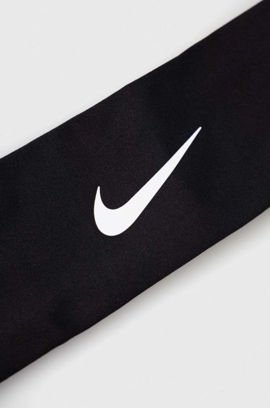 Пов'язка на голову Nike колір чорний (2839907) фото 2