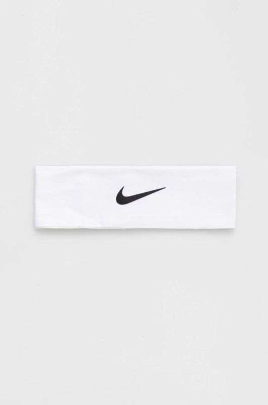 Пов'язка на голову Nike колір білий (2839908)