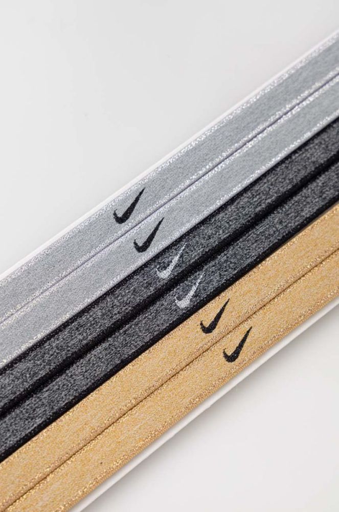 Пов'язки на голову Nike 6-pack колір сірий фото 2
