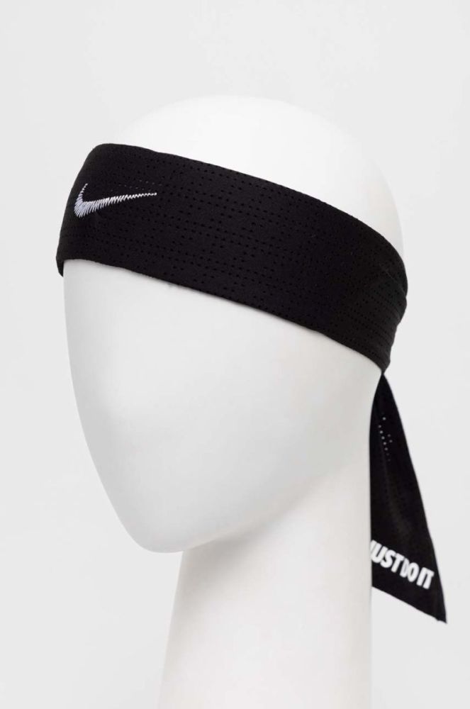 Пов'язка на голову Nike колір чорний (2839913) фото 2