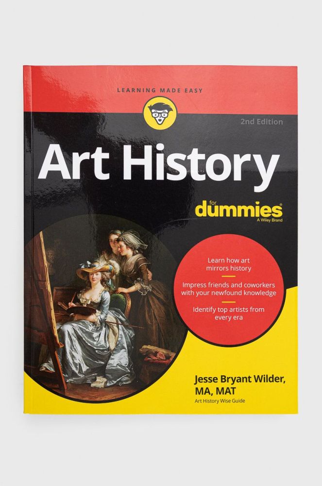 Книга John Wiley & Sons Inc Art History For Dummies, 2nd Edition, J Wilder колір барвистий