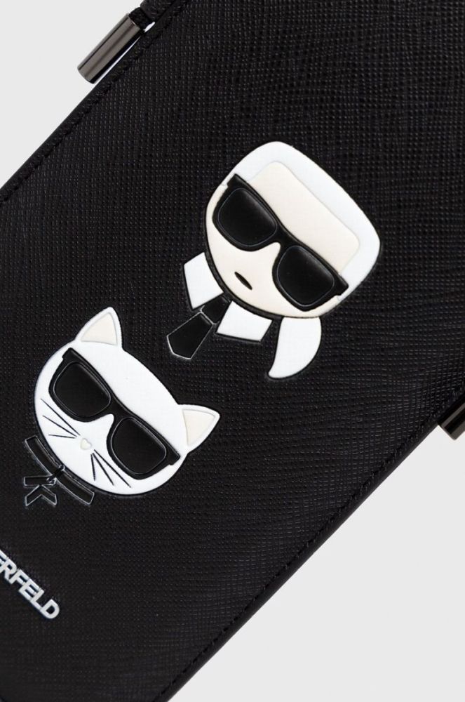 Чохол для телефону Karl Lagerfeld 6,1'' колір чорний фото 3