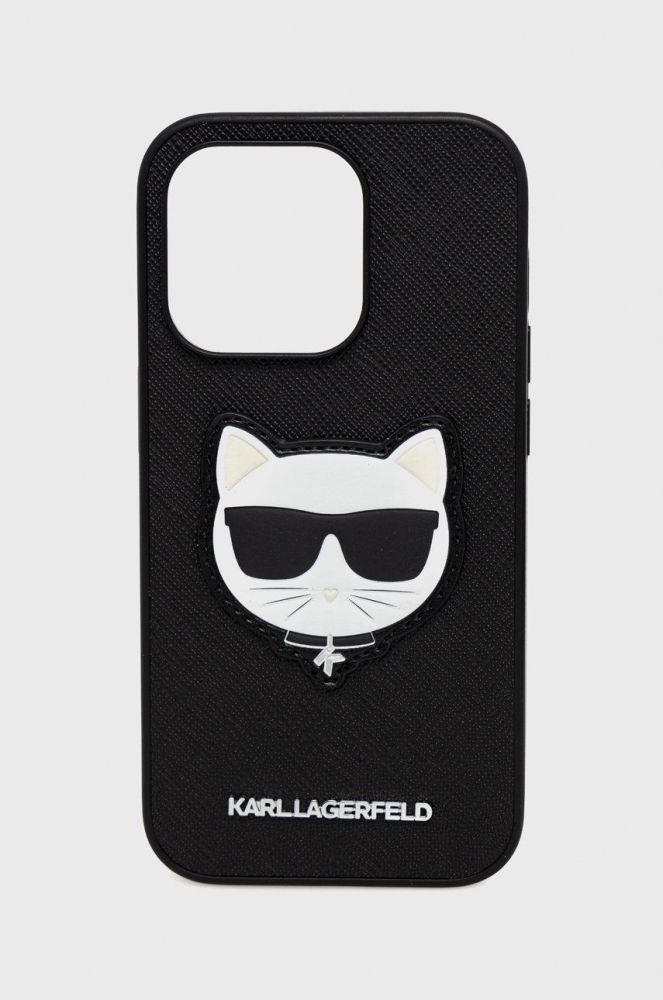 Чохол на телефон Karl Lagerfeld Iphone 14 Pro 6,1" колір чорний (2787690)