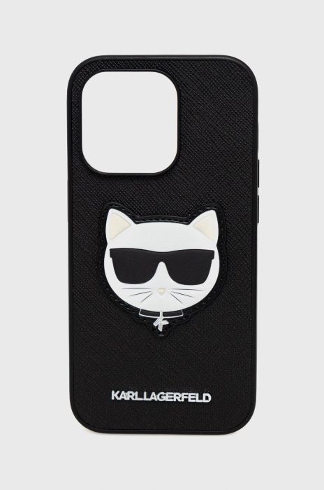 Чохол на телефон Karl Lagerfeld Iphone 14 Pro 6,1" колір чорний (2787690) Чохол на телефон Karl Lagerfeld Iphone 14 Pro 6,1" колір чорний (2787690)