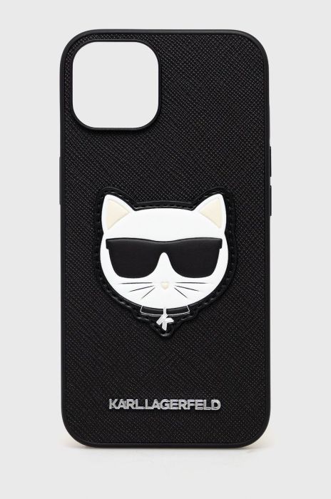 Чохол на телефон Karl Lagerfeld Iphone 14 6,1" колір чорний (2788227) Чохол на телефон Karl Lagerfeld Iphone 14 6,1" колір чорний (2788227)