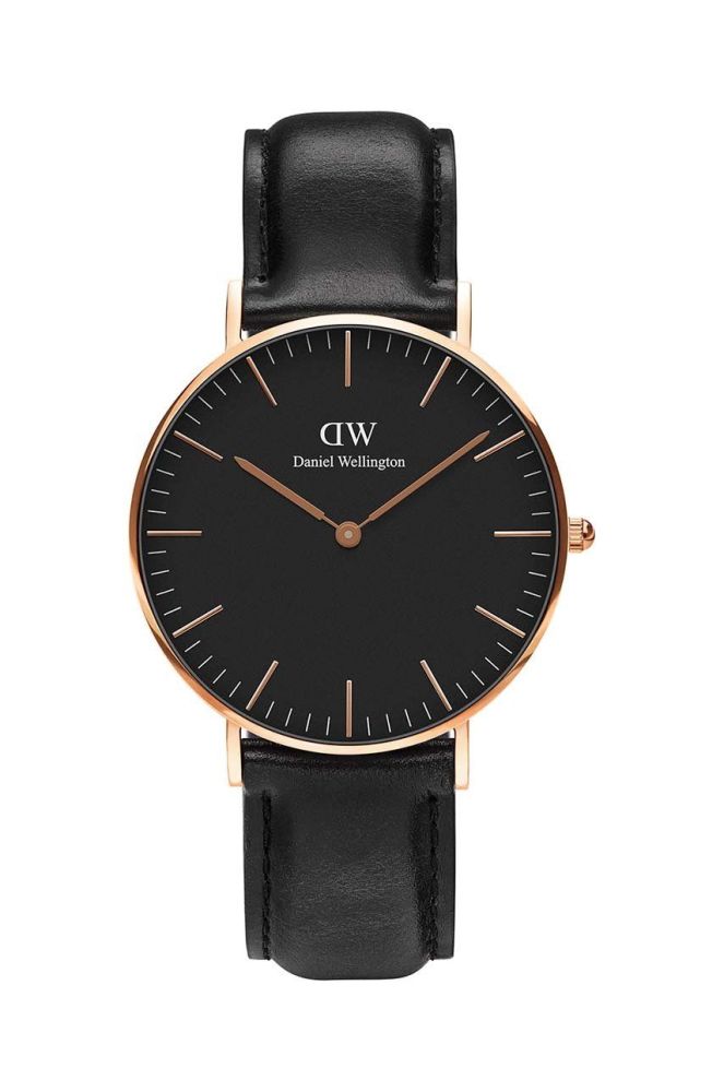 Годинник Daniel Wellington Classic 36 Sheffield колір рожевий