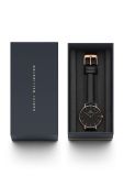 Годинник Daniel Wellington Classic 36 Sheffield колір рожевий