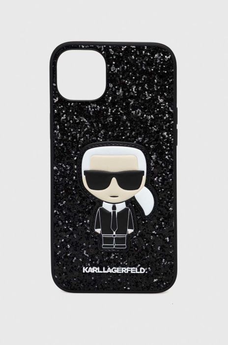 Чохол на телефон Karl Lagerfeld Iphone 14 Plus 6,7" колір чорний (2846585) Чохол на телефон Karl Lagerfeld Iphone 14 Plus 6,7" колір чорний (2846585)