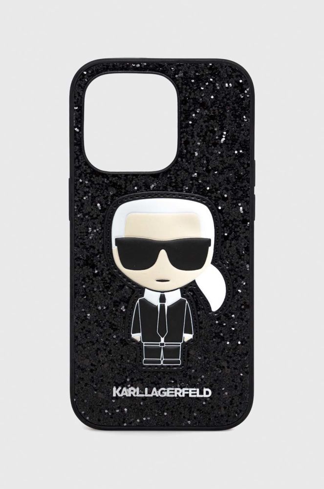 Чохол на телефон Karl Lagerfeld Iphone 14 Pro 6,1" колір чорний (2846887)