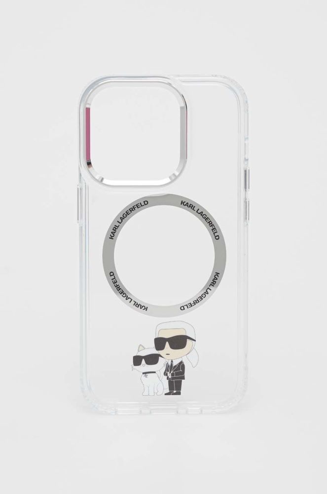 Чохол на телефон Karl Lagerfeld iPhone 14 Pro 6,1" колір прозорий (2898853)