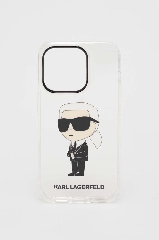 Чохол на телефон Karl Lagerfeld iPhone 14 Pro 6,1" колір прозорий (2900270)