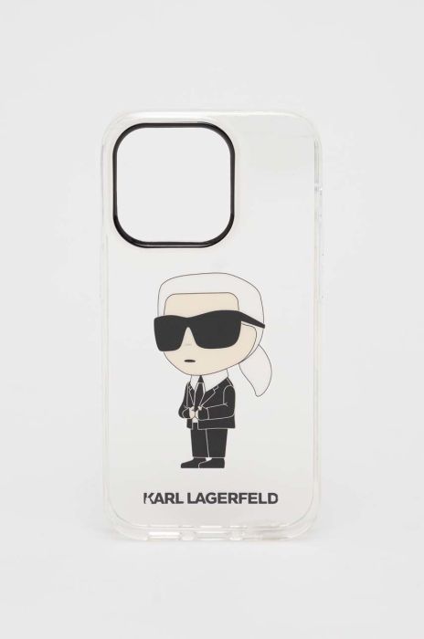 Чохол на телефон Karl Lagerfeld iPhone 14 Pro 6,1" колір прозорий (2900270) Чохол на телефон Karl Lagerfeld iPhone 14 Pro 6,1" колір прозорий (2900270)