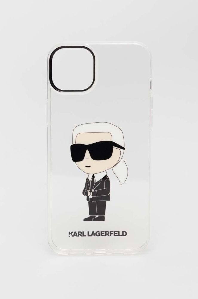 Чохол на телефон Karl Lagerfeld Iphone 14 Plus 6,7" колір прозорий