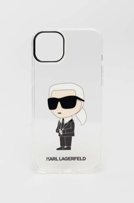 Чохол на телефон Karl Lagerfeld Iphone 14 Plus 6,7" колір прозорий