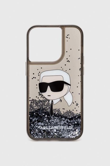 Чохол на телефон Karl Lagerfeld iPhone 14 Pro 6,1" колір чорний (2898940) Чохол на телефон Karl Lagerfeld iPhone 14 Pro 6,1" колір чорний (2898940)