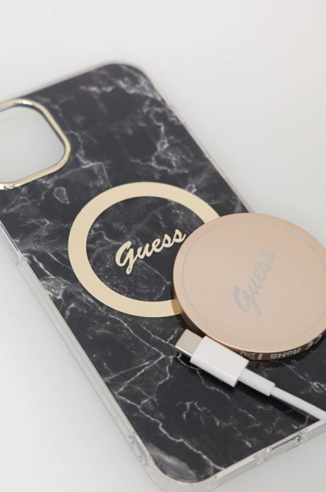 Чохол Guess iPhone 14 Plus 6,7'' колір чорний фото 2