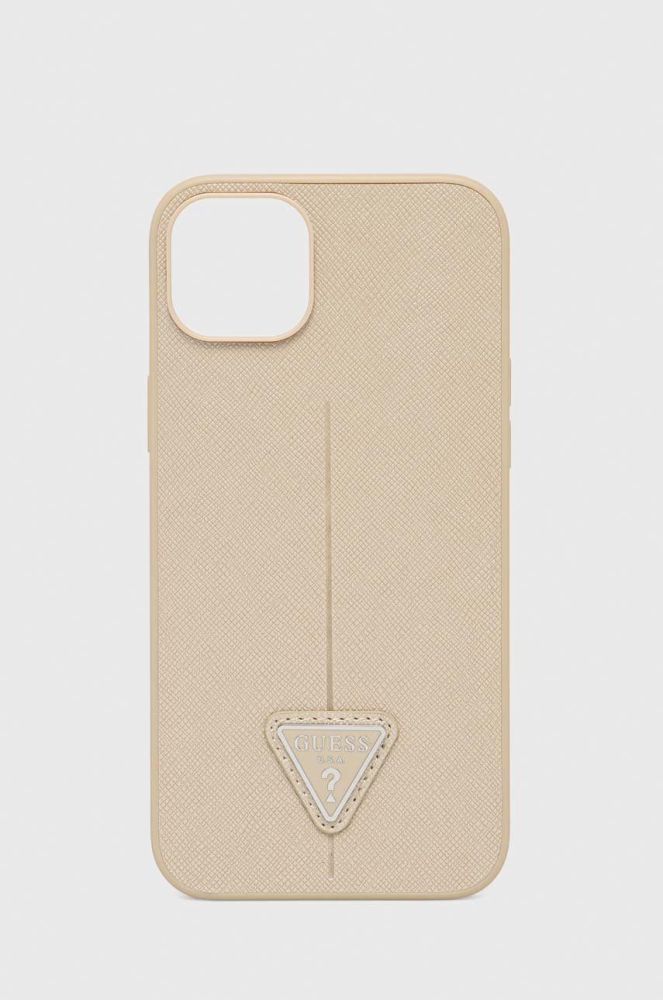 Чохол на телефон Guess iPhone 14 Plus 6,7'' колір бежевий