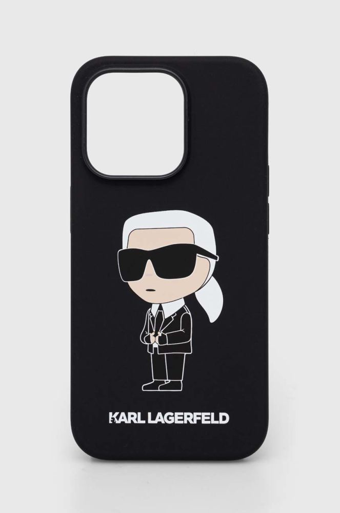 Чохол на телефон Karl Lagerfeld iPhone 14 Pro 6,1'' колір чорний (2918963)