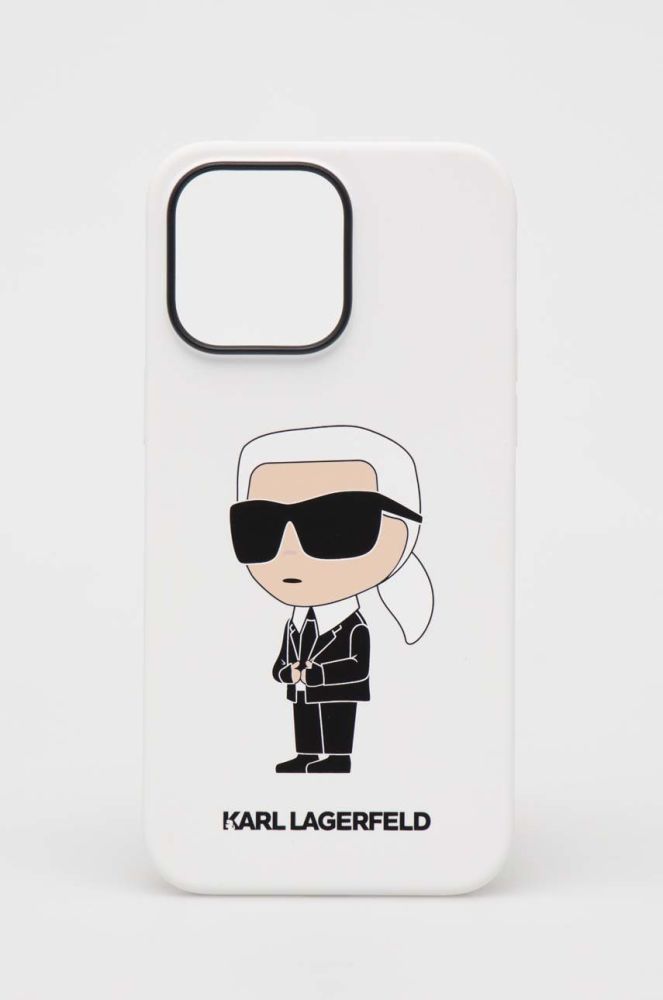 Чохол на телефон Karl Lagerfeld iPhone 14 Pro Max 6,7'' колір білий