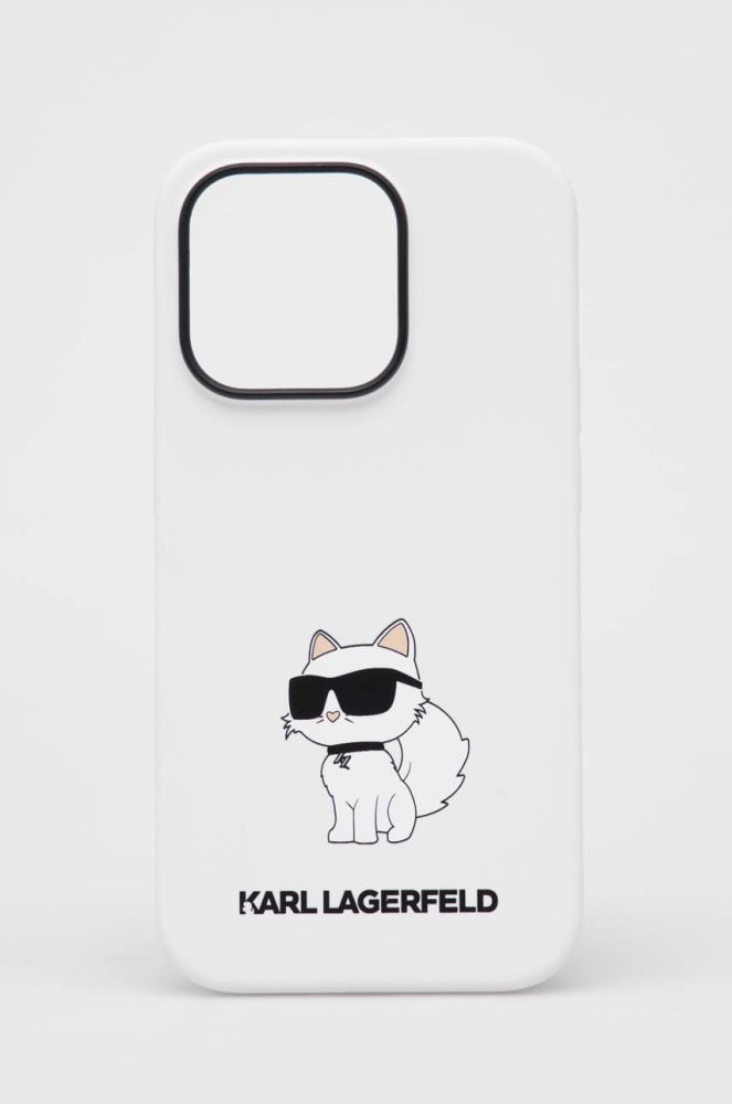 Чохол на телефон Karl Lagerfeld iPhone 14 Pro 6,1'' колір білий