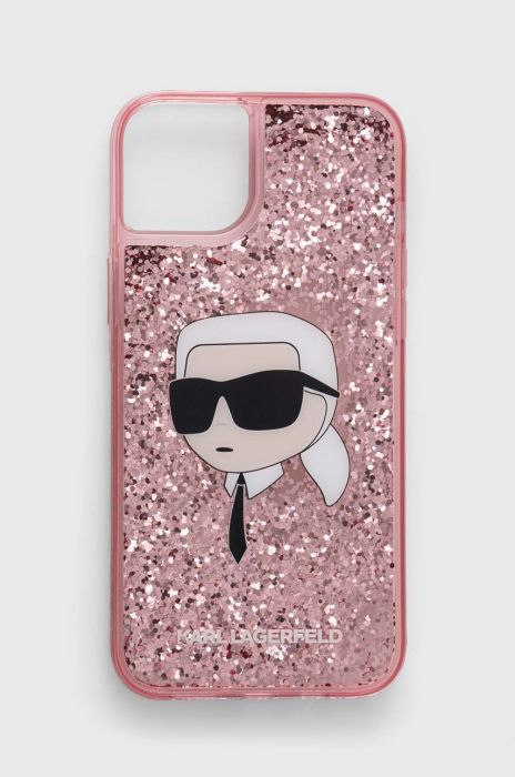 Чохол на телефон Karl Lagerfeld iPhone 14 Plus 6,7'' колір рожевий (2918834) Чохол на телефон Karl Lagerfeld iPhone 14 Plus 6,7'' колір рожевий (2918834)
