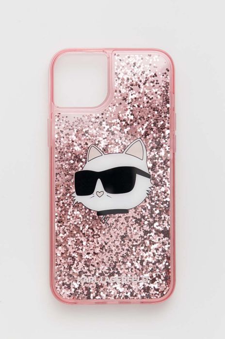 Чохол на телефон Karl Lagerfeld iPhone 14 Plus 6,7'' колір рожевий (2918403) Чохол на телефон Karl Lagerfeld iPhone 14 Plus 6,7'' колір рожевий (2918403)