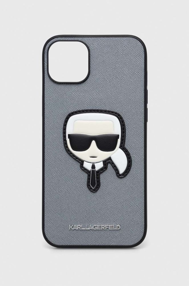 Чохол на телефон Karl Lagerfeld iPhone 14 Plus 6,7" колір срібний (2918995)