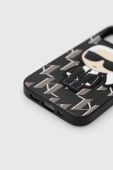 Чохол на телефон Karl Lagerfeld Iphone 13 Mini 5,4'' колір чорний Чохол на телефон Karl Lagerfeld Iphone 13 Mini 5,4'' колір чорний