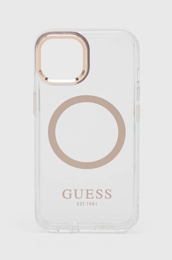 Чохол на телефон Guess iPhone 14 6,1'' колір золотий