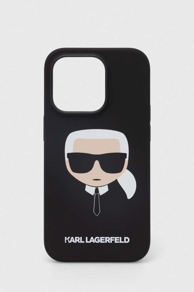 Чохол на телефон Karl Lagerfeld iPhone 14 Pro 6,1'' колір чорний (3050152)