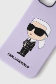Чохол на телефон Karl Lagerfeld iPhone 14 Plus 6,7" колір фіолетовий
