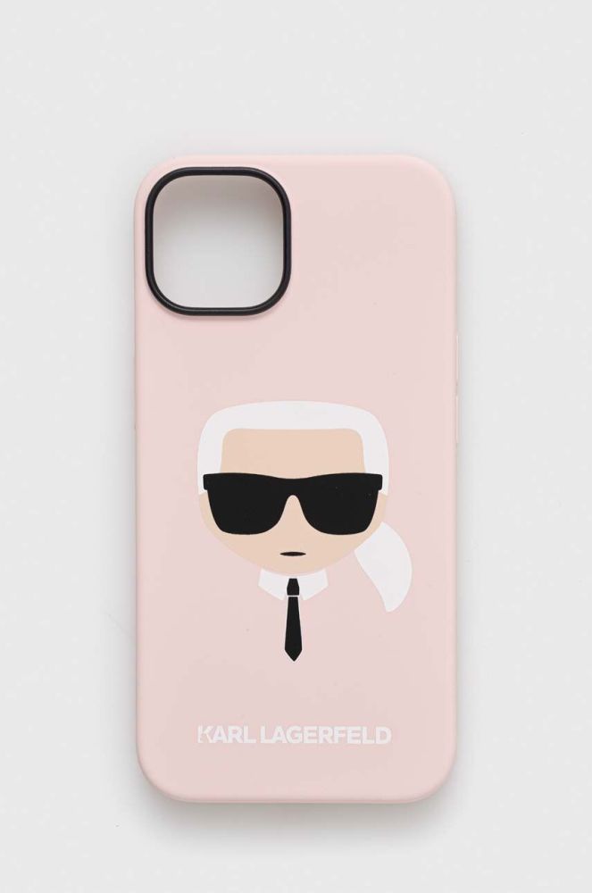 Чохол на телефон Karl Lagerfeld iPhone 14 6,1" колір рожевий (3149366)