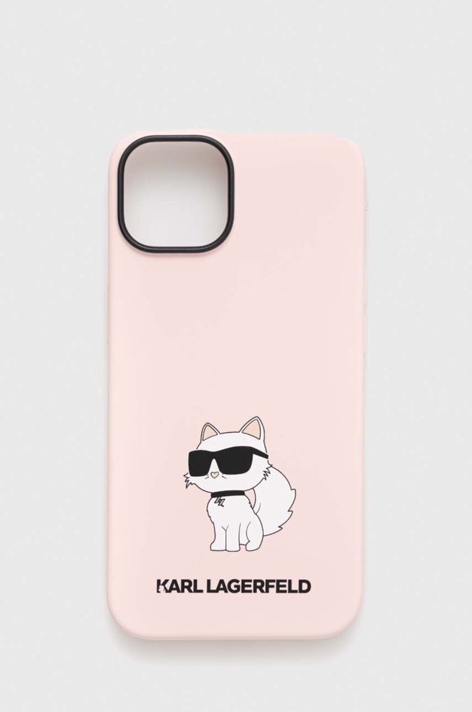 Чохол на телефон Karl Lagerfeld iPhone 14 6,1" колір рожевий (3149752)