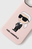 Чохол на телефон Karl Lagerfeld iPhone 14 6,1" колір рожевий (3149438)